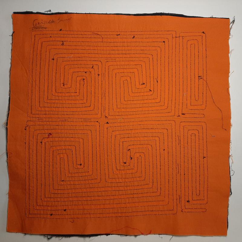 Mola 23 - Motifs géométriques