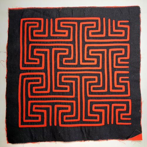 Mola 25 - Motifs géométriques