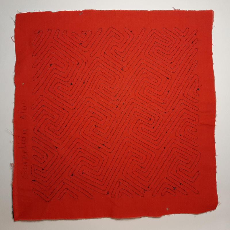 Mola 26 - Motifs géométriques