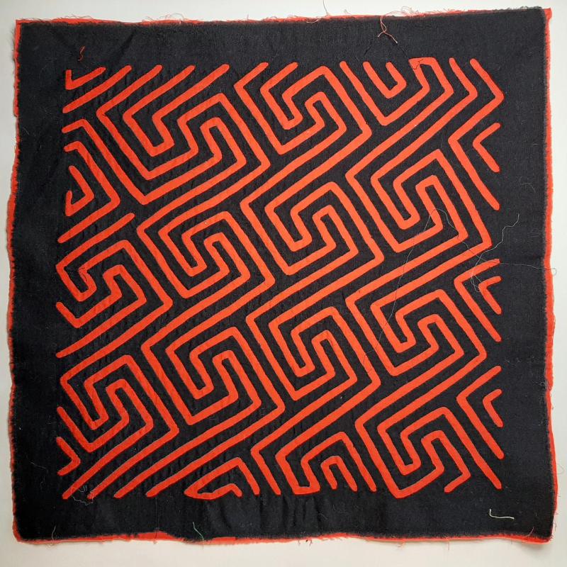 Mola 26 - Motifs géométriques