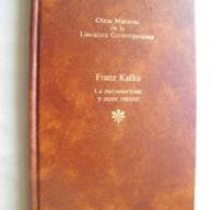 La metamorfosis y otros relatos