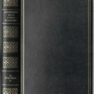 ANTHOLOGIE DE LA POESIE FRANCAISE lE XXe SIECLE  Tome 1