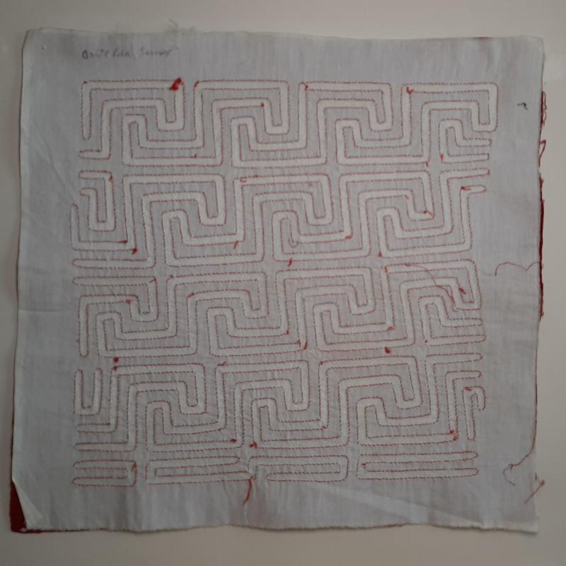 Mola 46 - Motifs géométriques