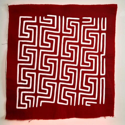 Mola 46 - Motifs géométriques