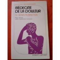 MEDECINE DE LA DOULEUR