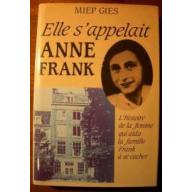 Elle s'appelait Anne Frank