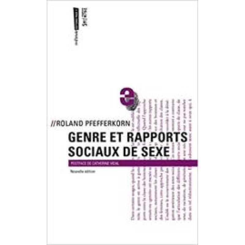 Genre et rapports sociaux de sexe