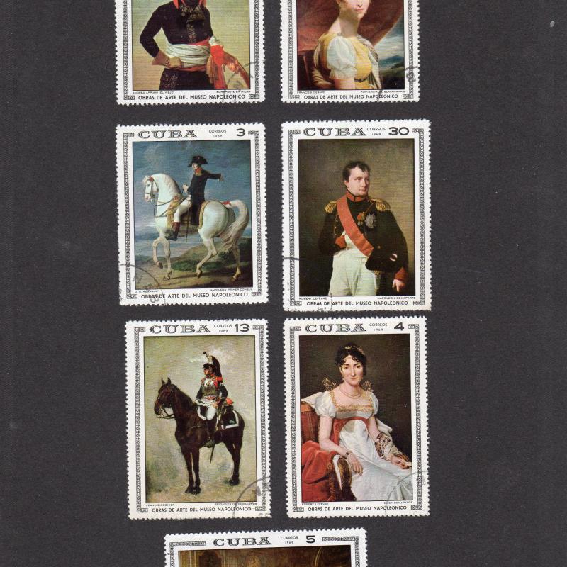 Obras de arte del museo napoleonico