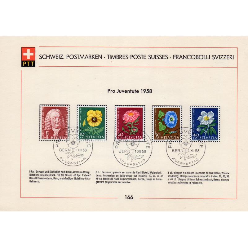 Pro Juventute 1958
