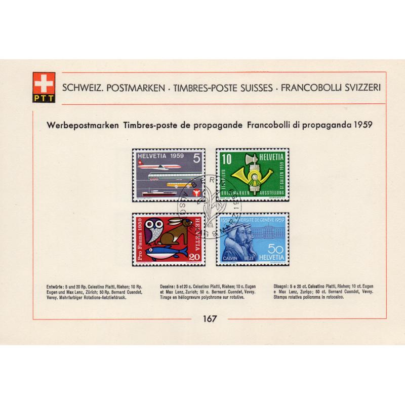 Timbre-poste de propagande 1959