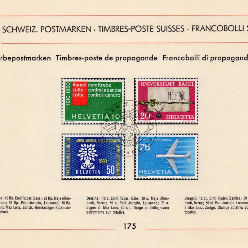 Timbre-poste de propagande 1960