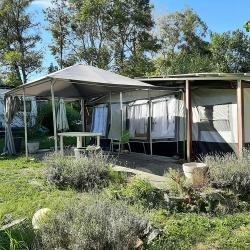 A vendre caravane fixe