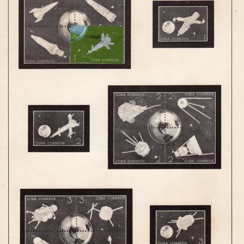 XXV Aniversario del cohete postal cubano