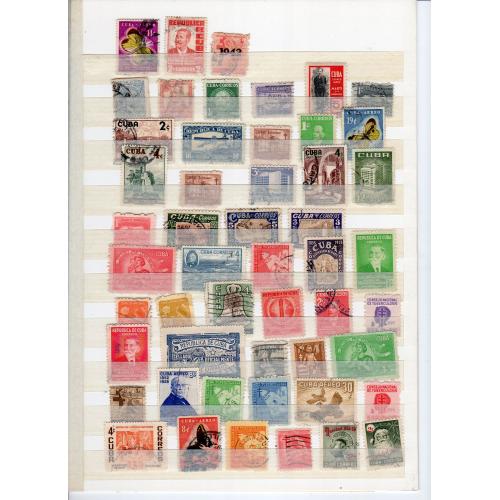 Collection timbres Cuba
