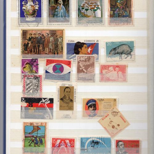 Collection timbres Cuba 6