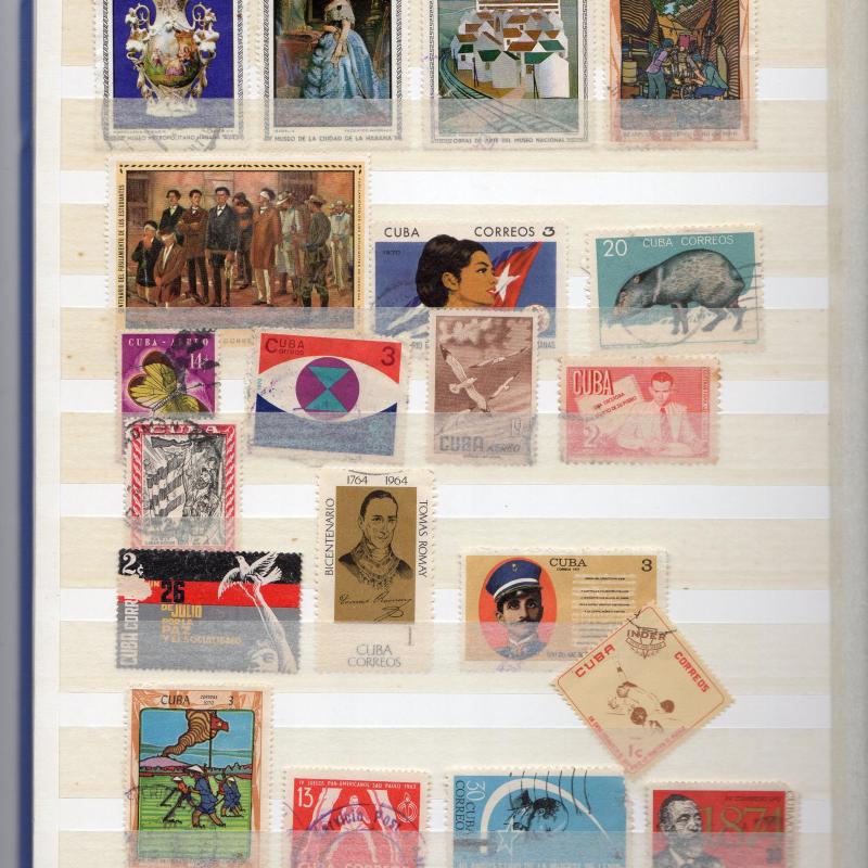 Collection timbres Cuba 6