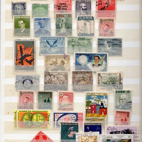 Collection timbres Cuba 7