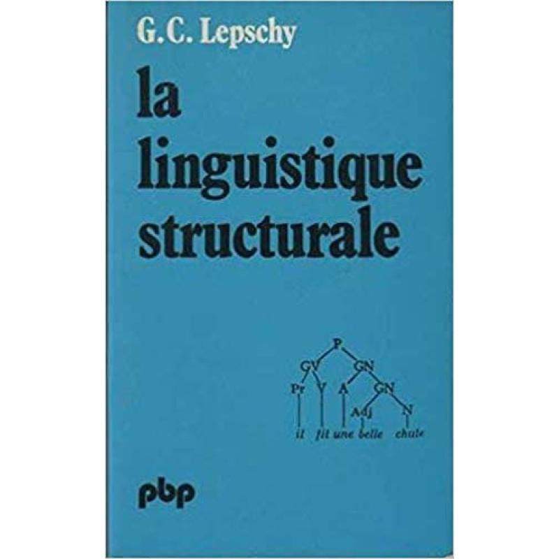 La linguistique structurale